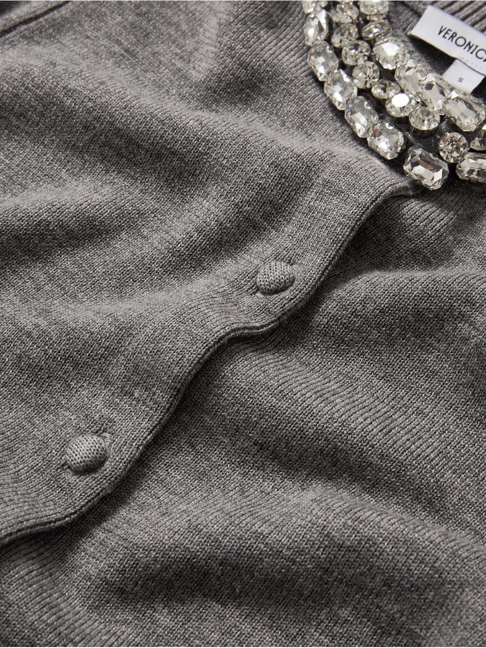 Veronica Beard 🩶 Daro Embellished Cardigan - Picture 8 of 11
